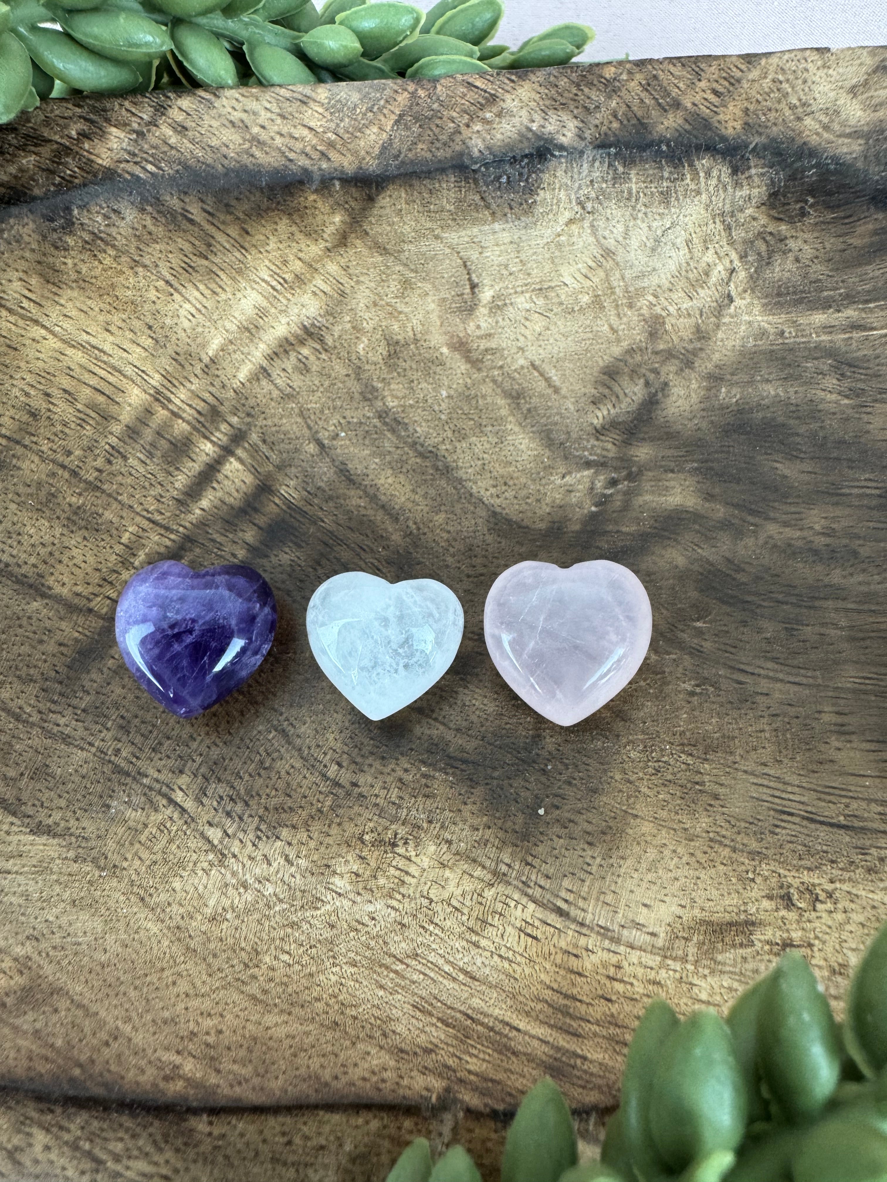 zakje gouden driehoek hartjes