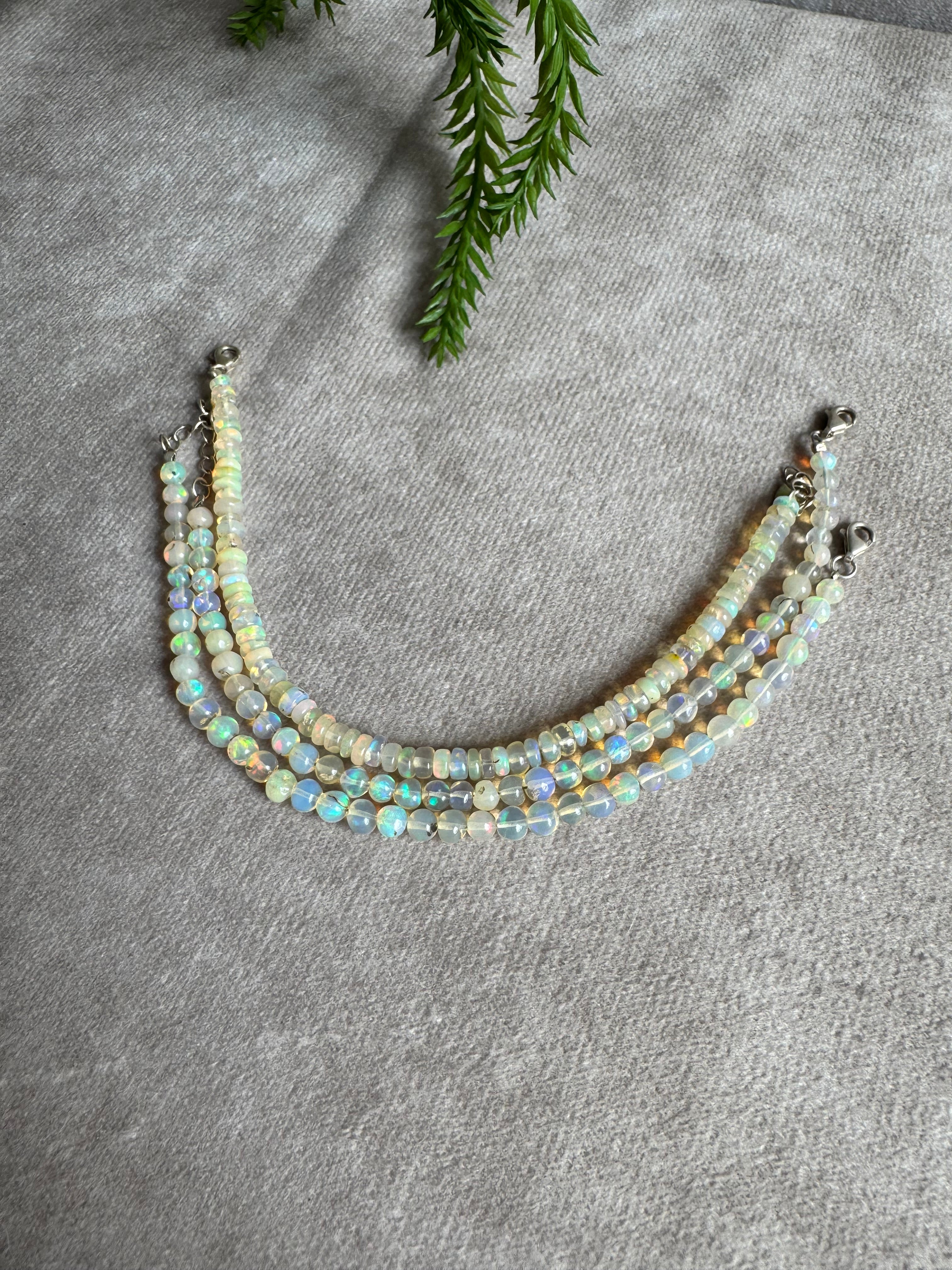 Echte Opaal 925 armband