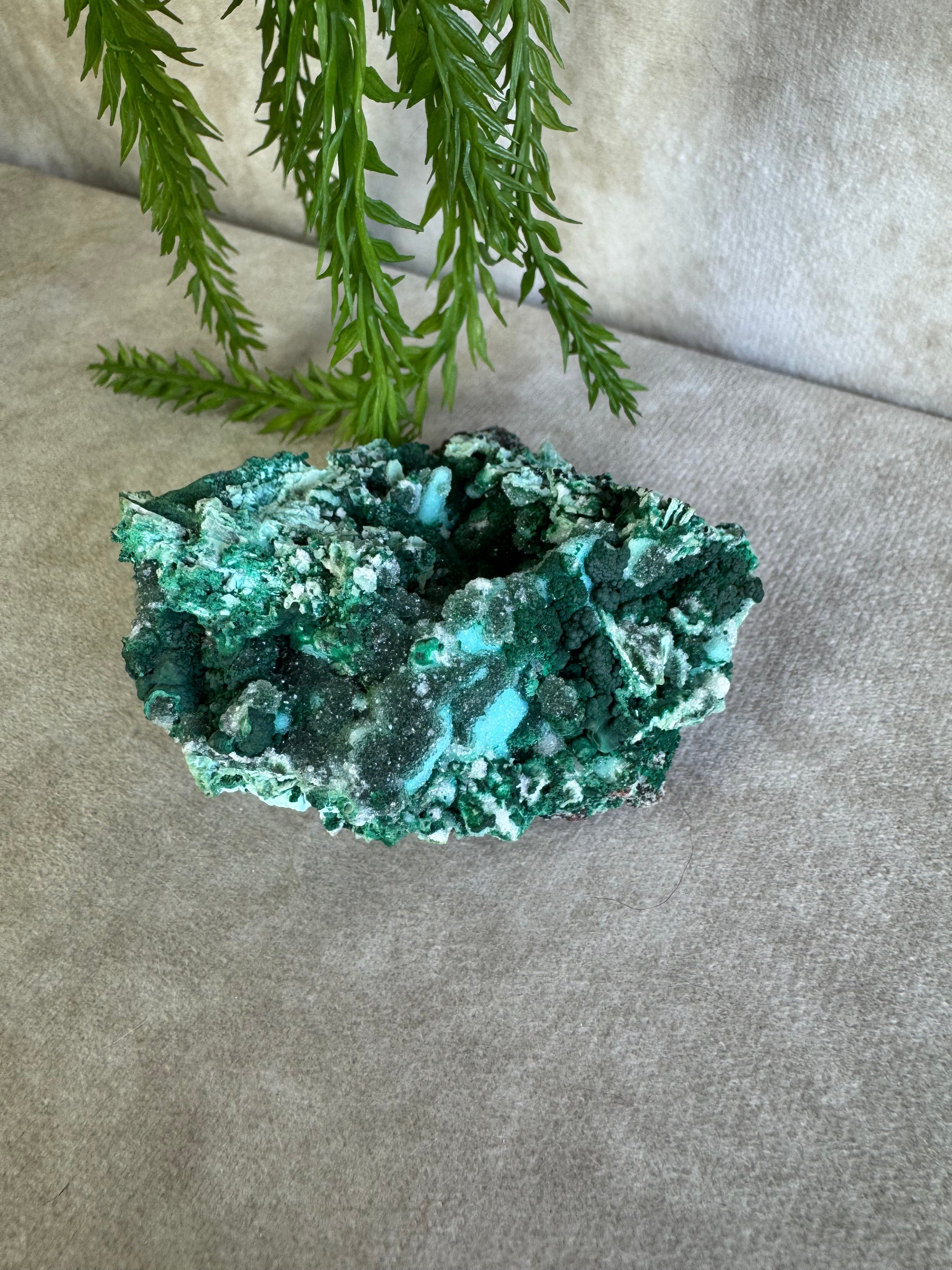 Zeldzaam cluster Chrysocola