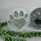 Epoxy Honden/Katten poot druzy