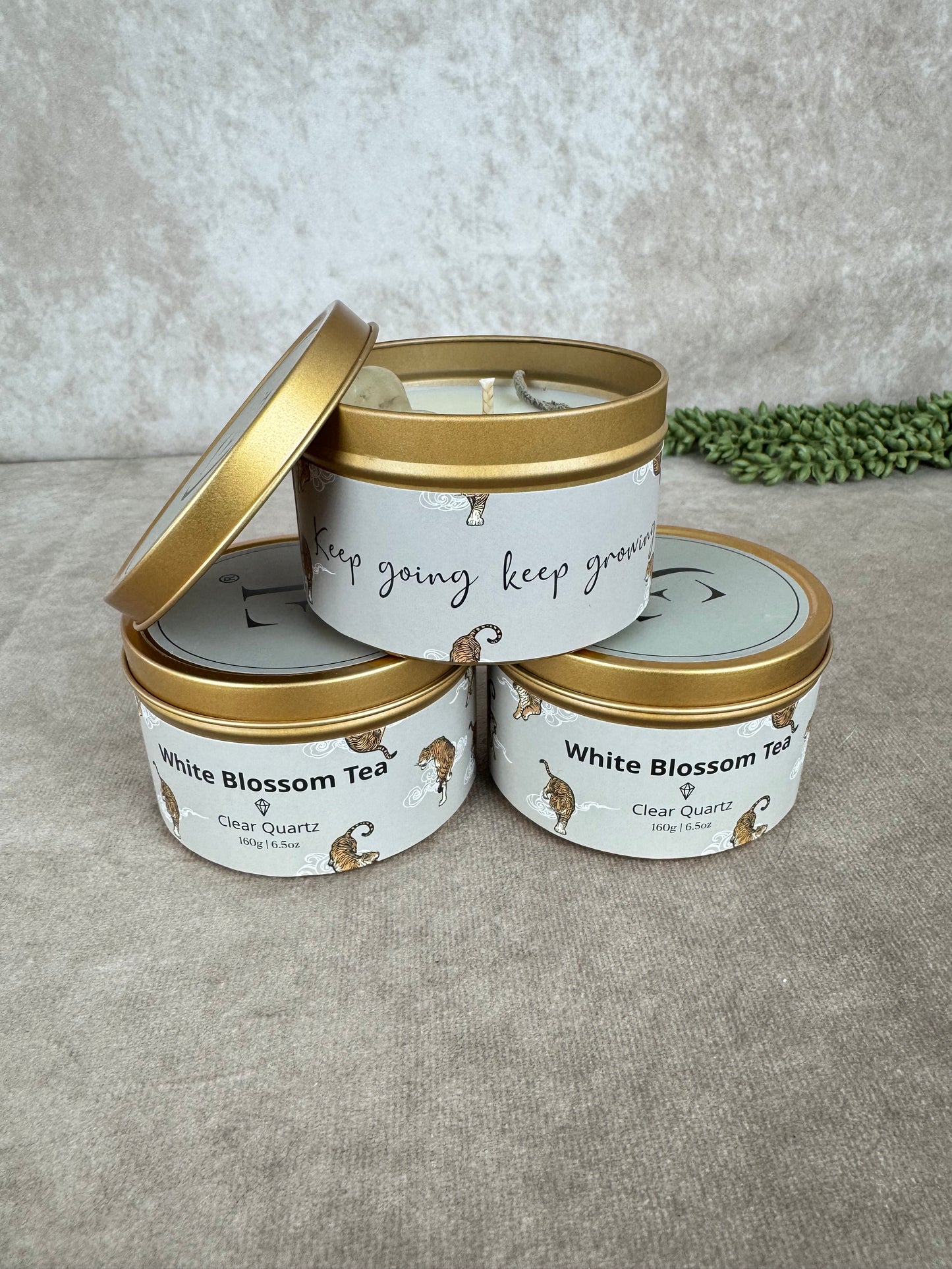 kaars white blossom tea