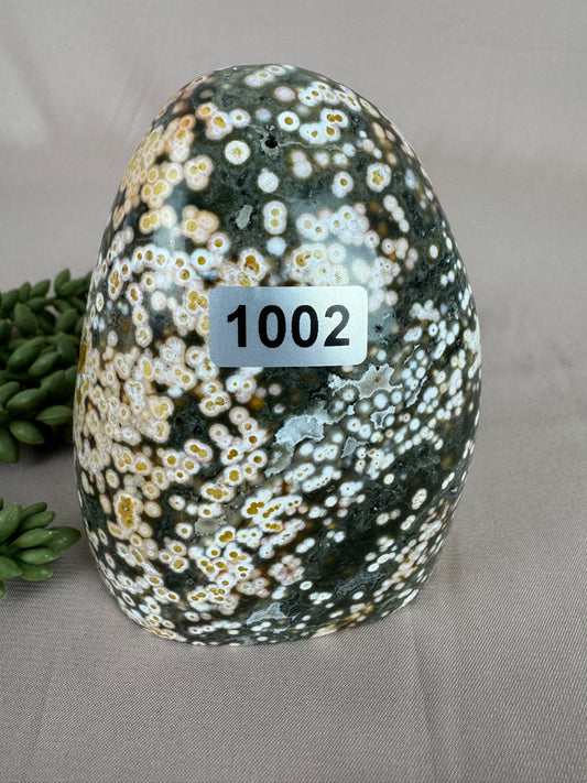 sculptuur Oceaan jaspis #1002