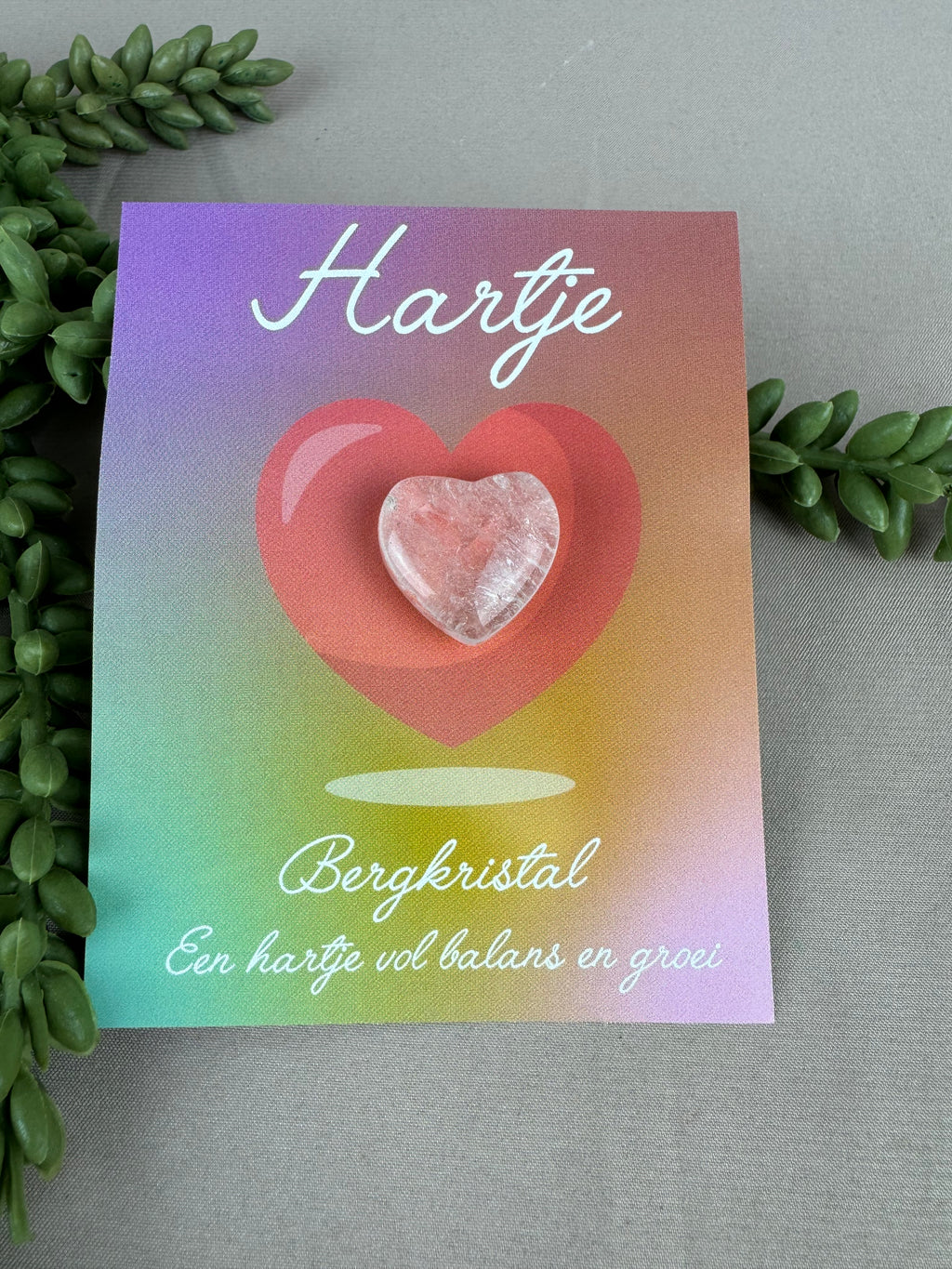 Cadeau zakje Hartje 3 soorten