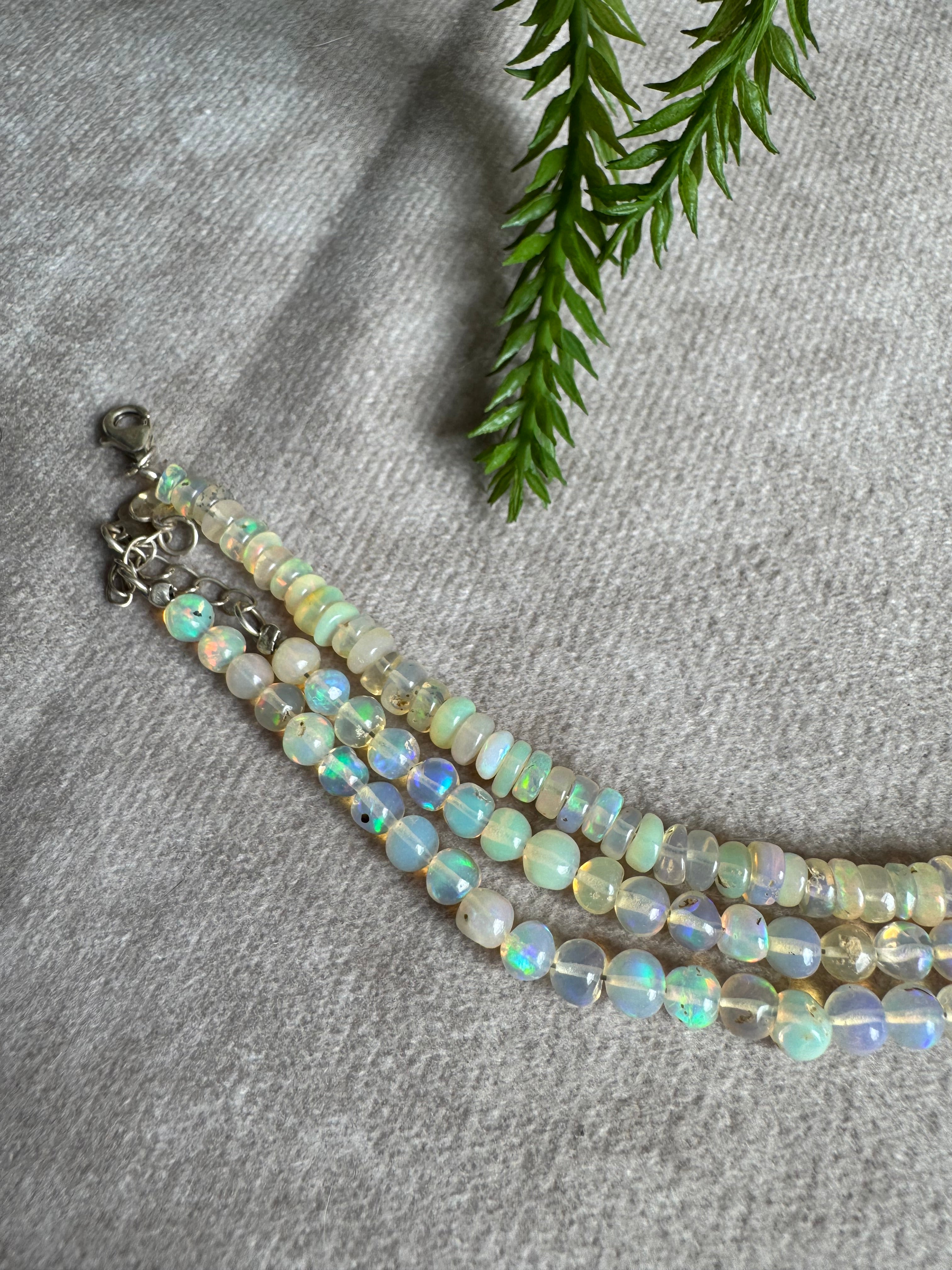 Echte Opaal 925 armband