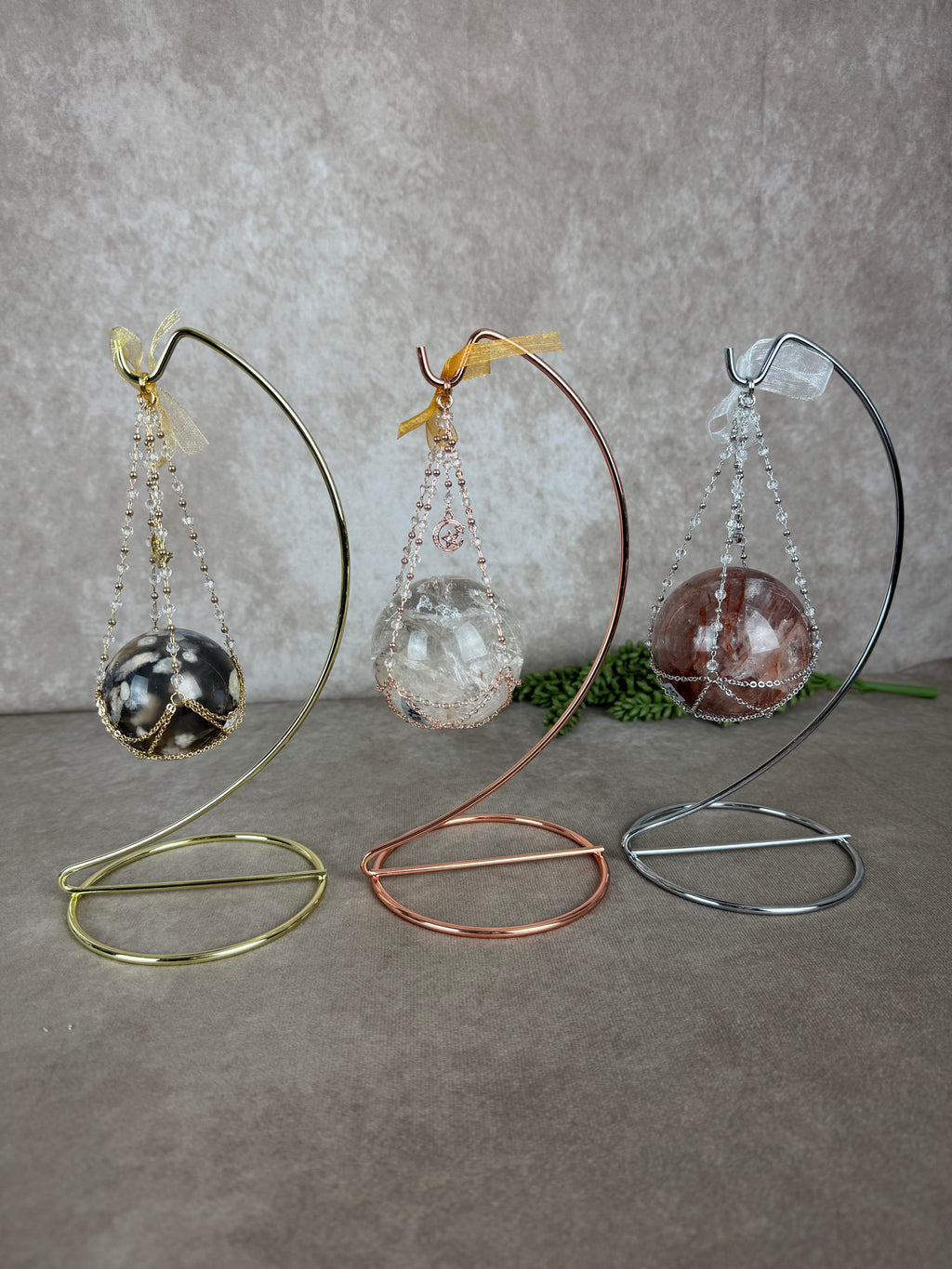 bolhouder met ketting