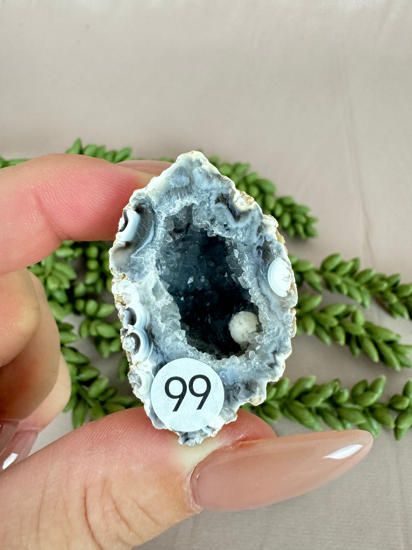 Geode klein met amethist