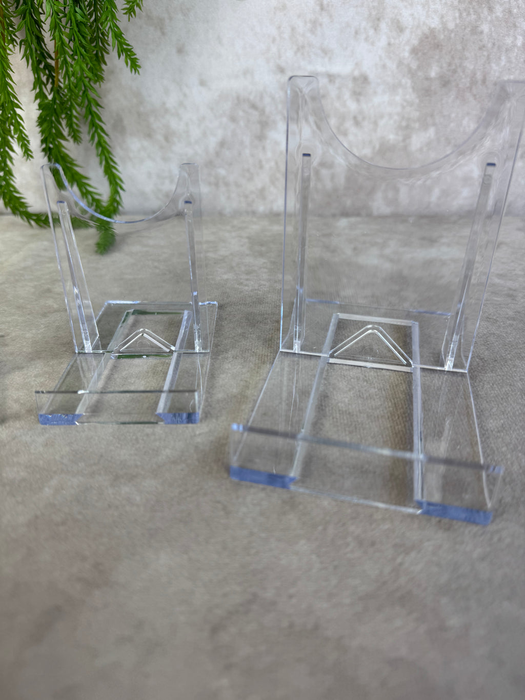 Plastic standaard 3 maten