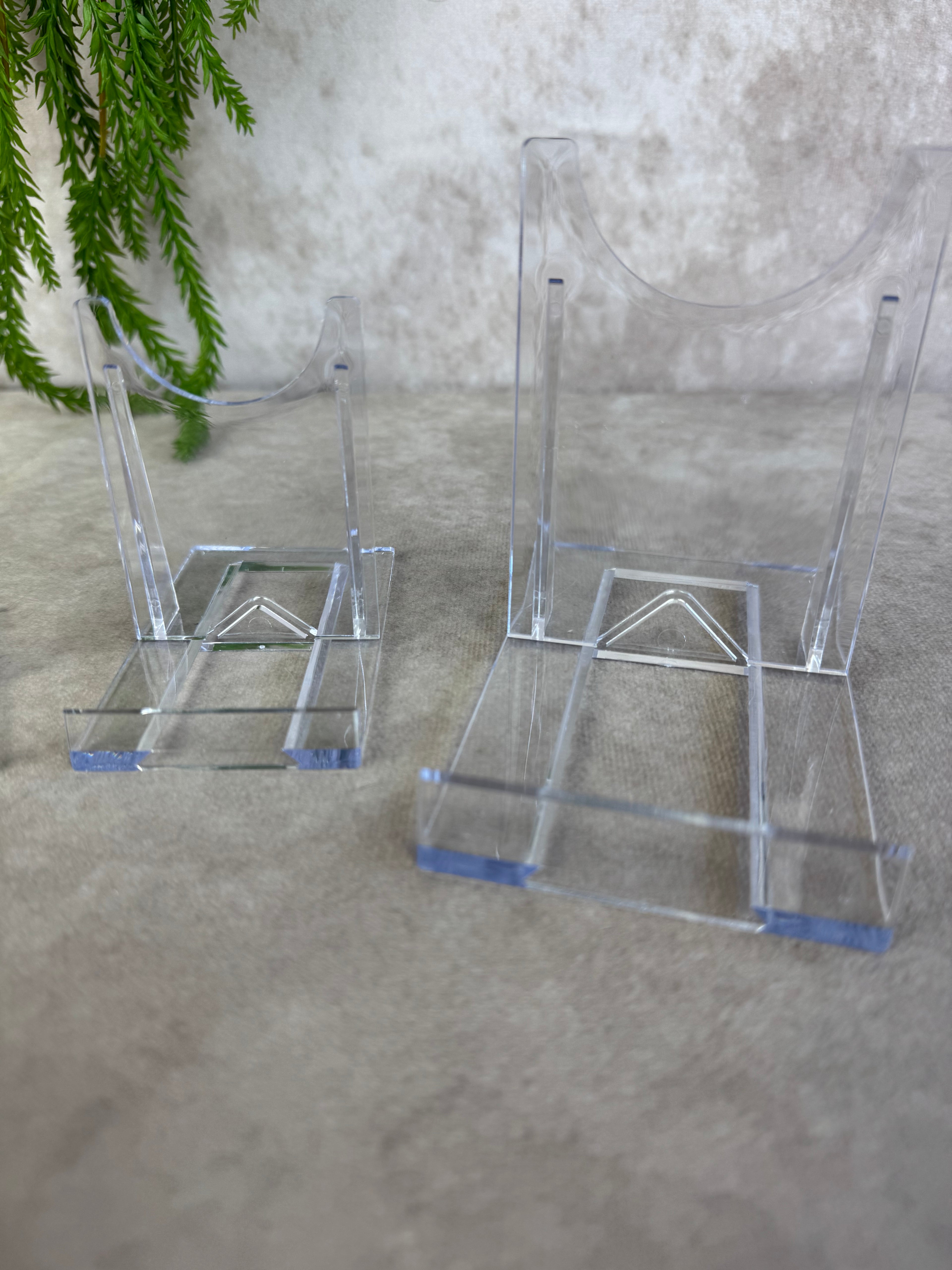 Plastic standaard 3 maten