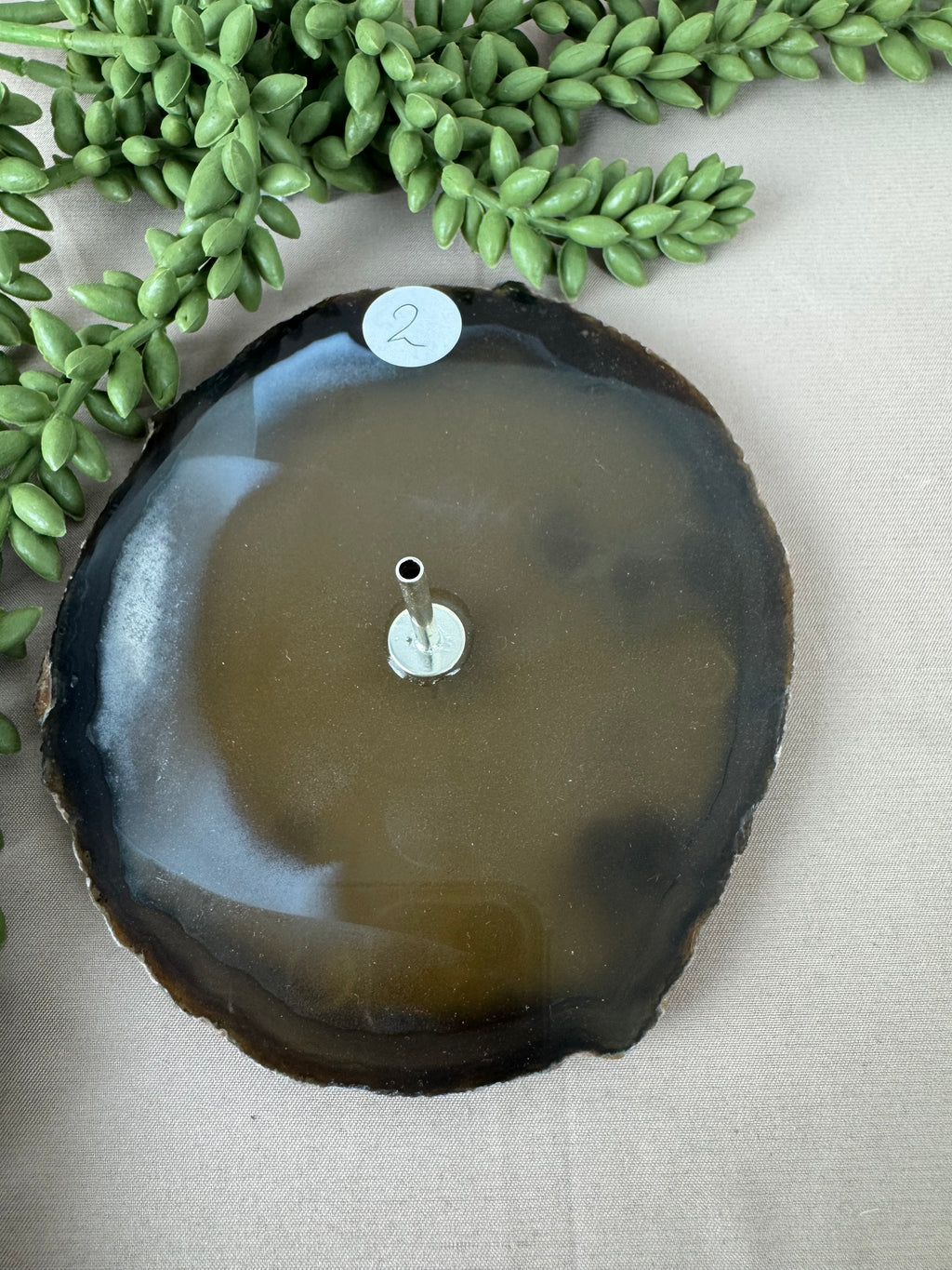 Agaat wierook houders