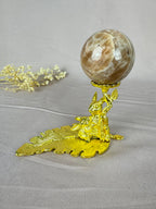 Bol houder konijn met blad