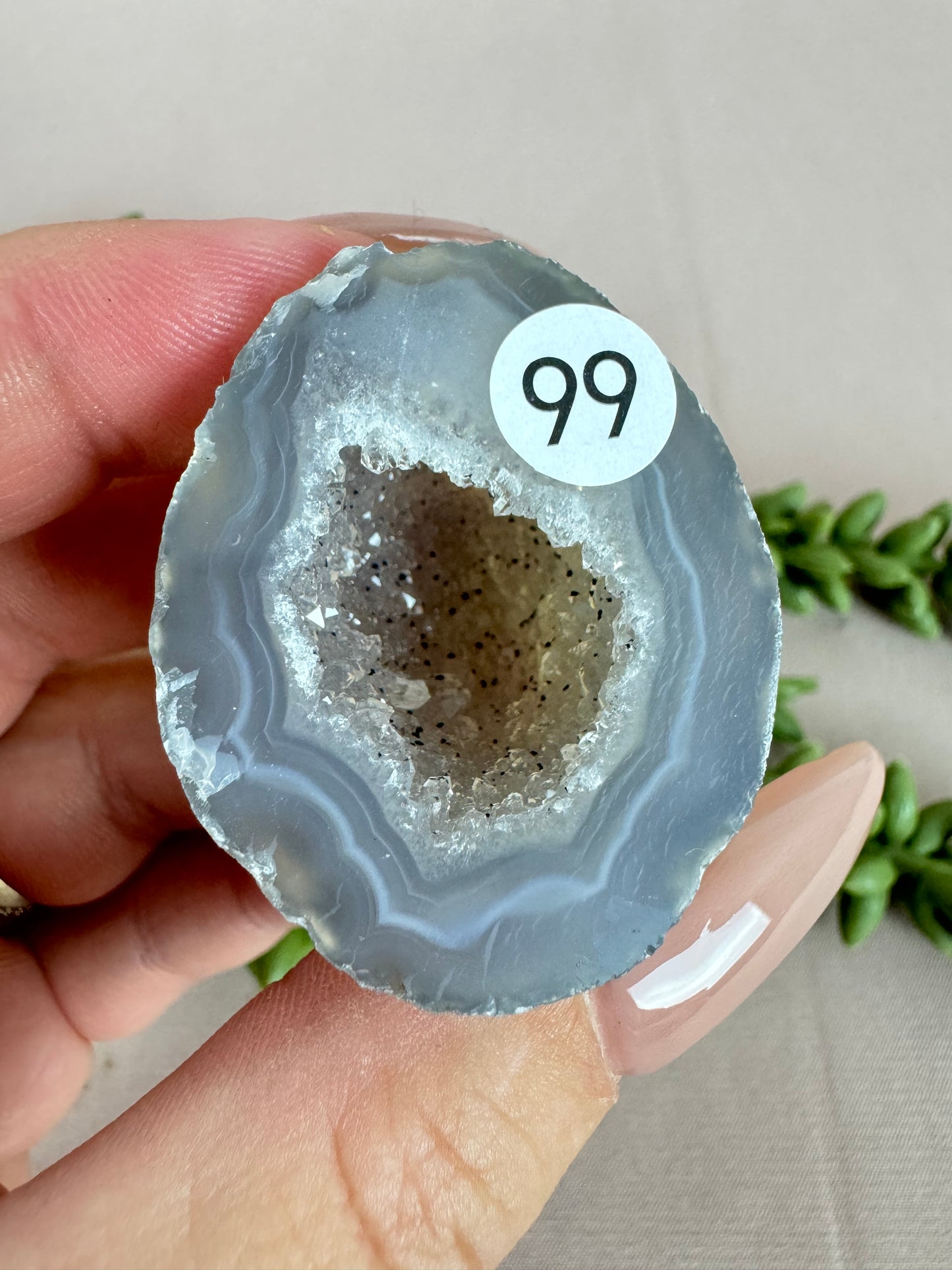 Geode klein agaat