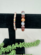 Armbanden Vuurkwarts /  Hematoïde kwarts