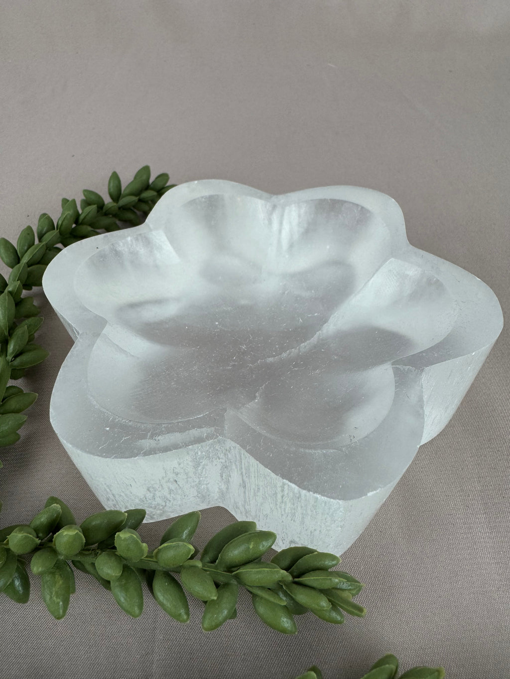 Seleniet bloemen schaaltje