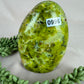 Sculptuur groene opaal #0996