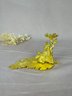 Bol houder konijn met blad