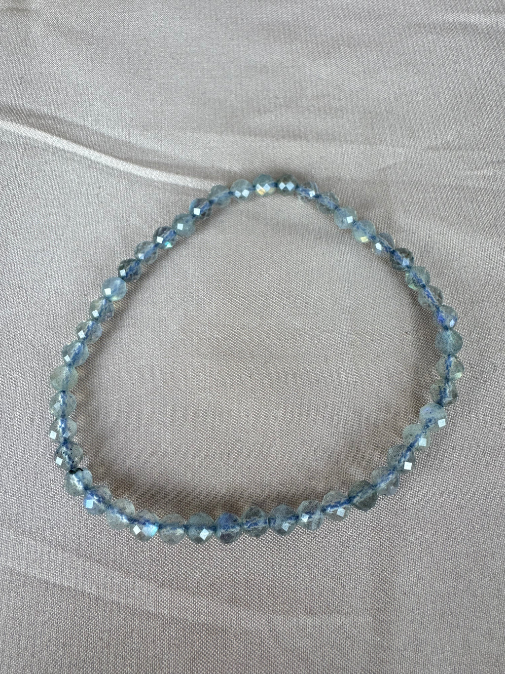 Armbanden Labradoriet Facet 4mm