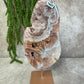 Roze amethist slab #1687