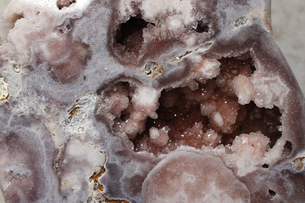 Roze amethist slab #1722