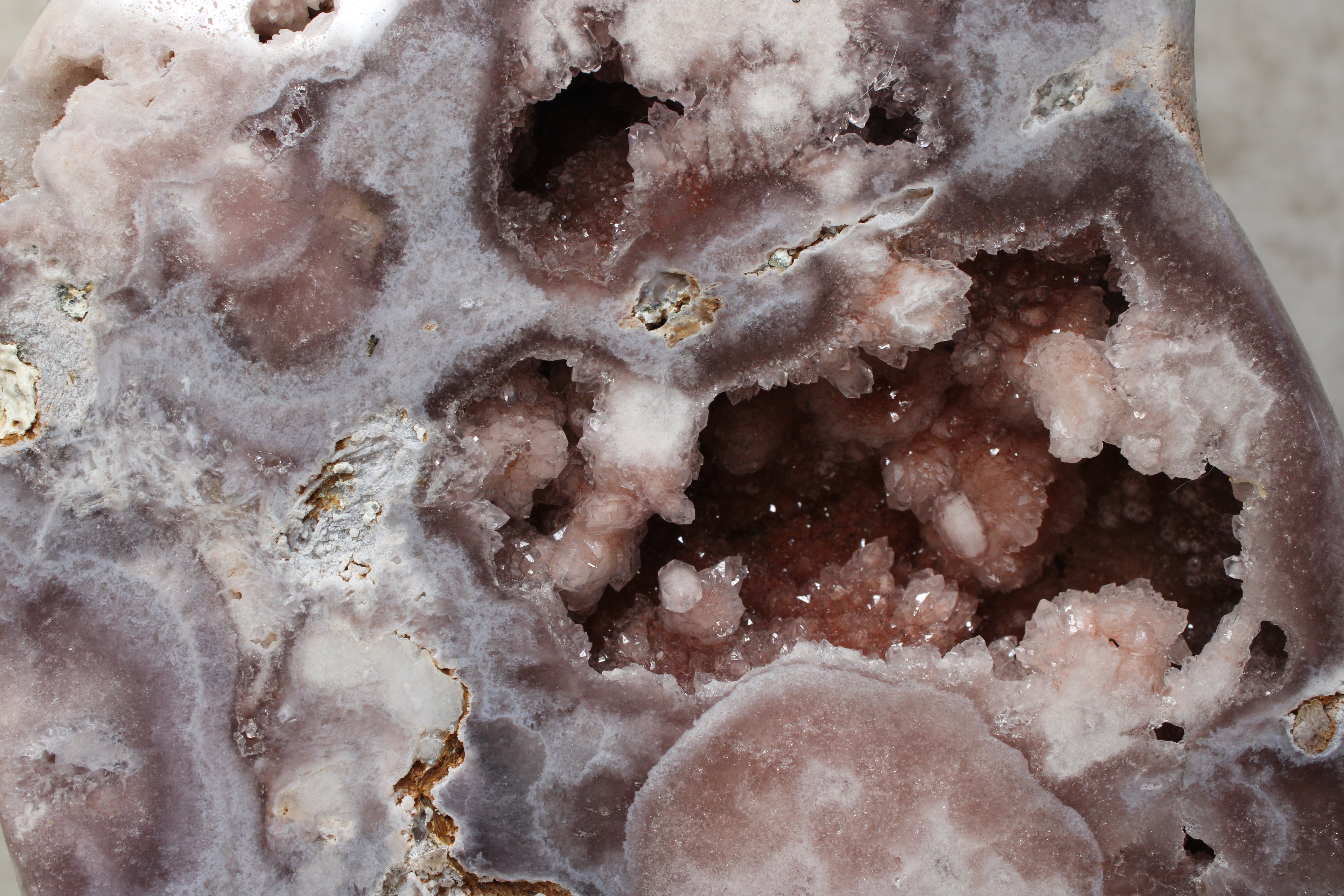 Roze amethist slab #1722