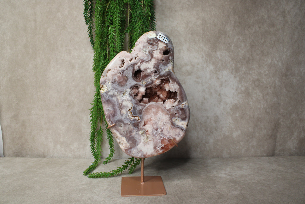 Roze amethist slab #1722