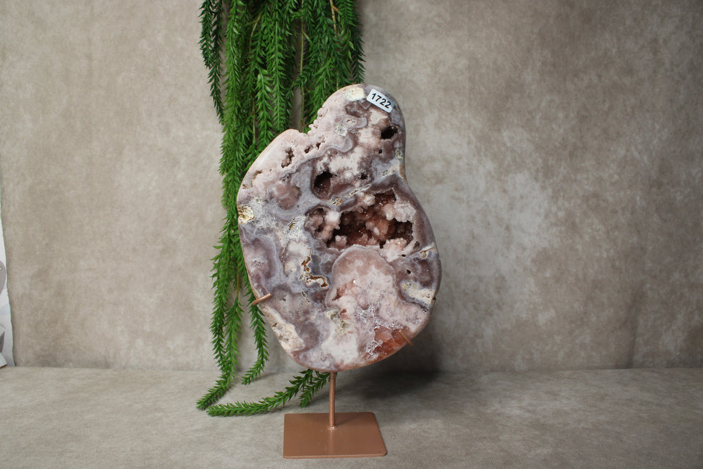 Roze amethist slab #1722