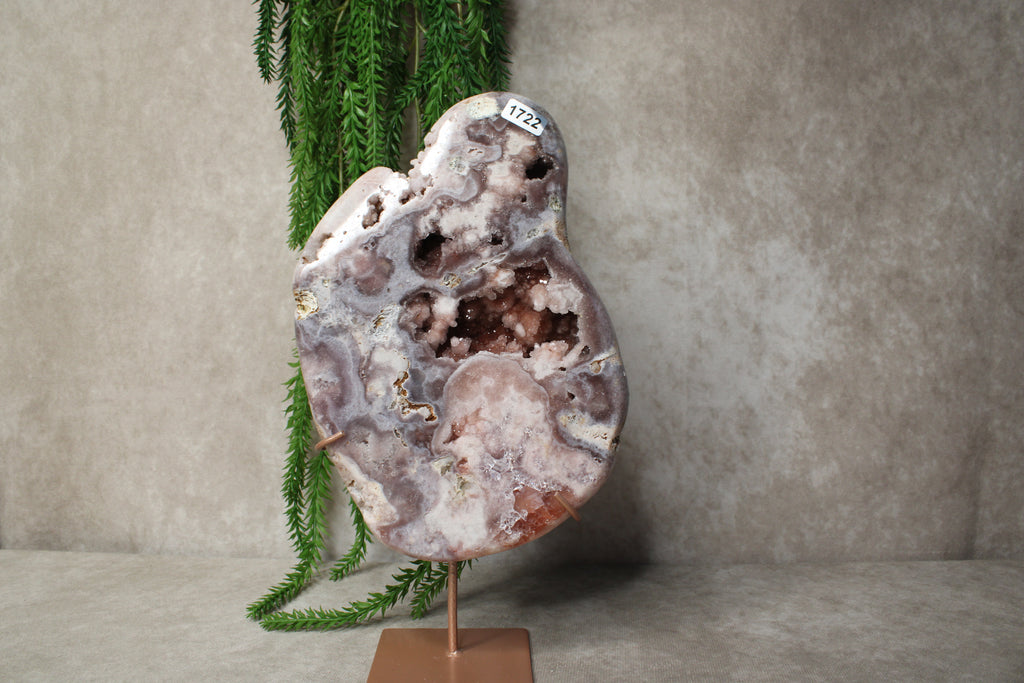 Roze amethist slab #1722