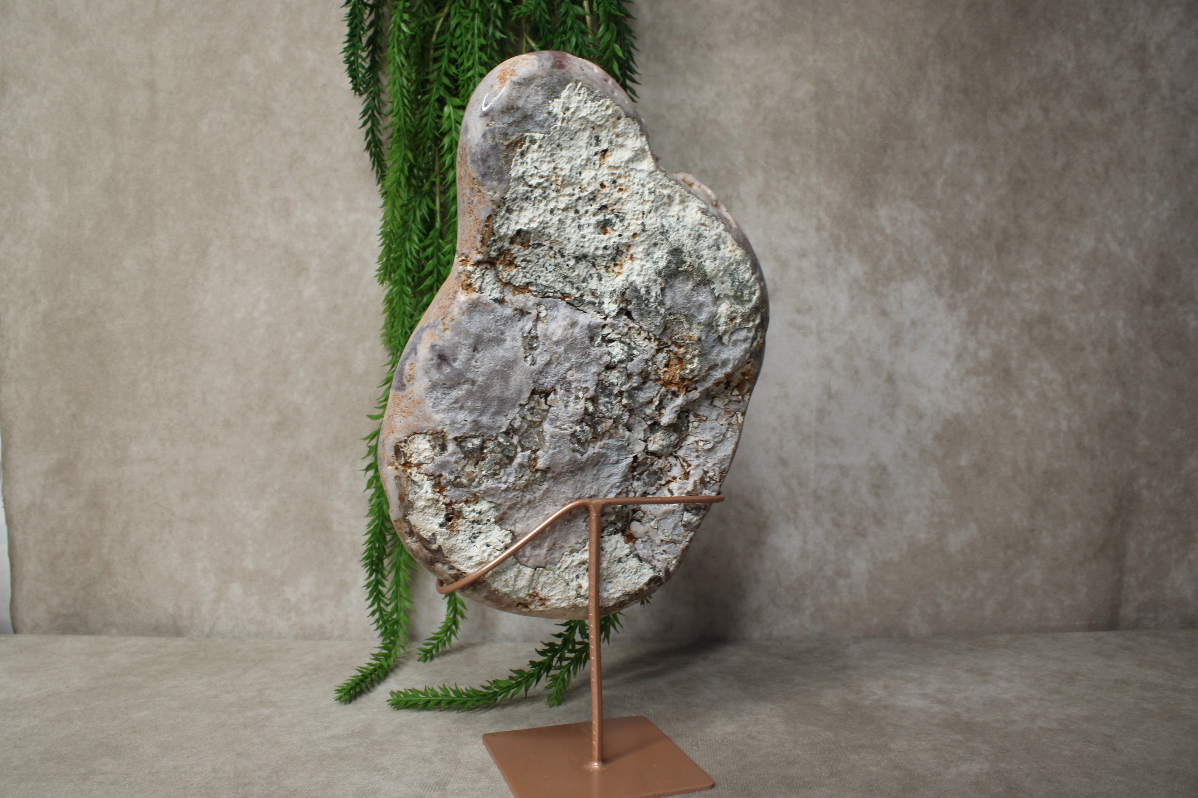 Roze amethist slab #1722