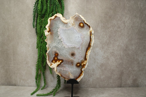 Agaat schijf #1196