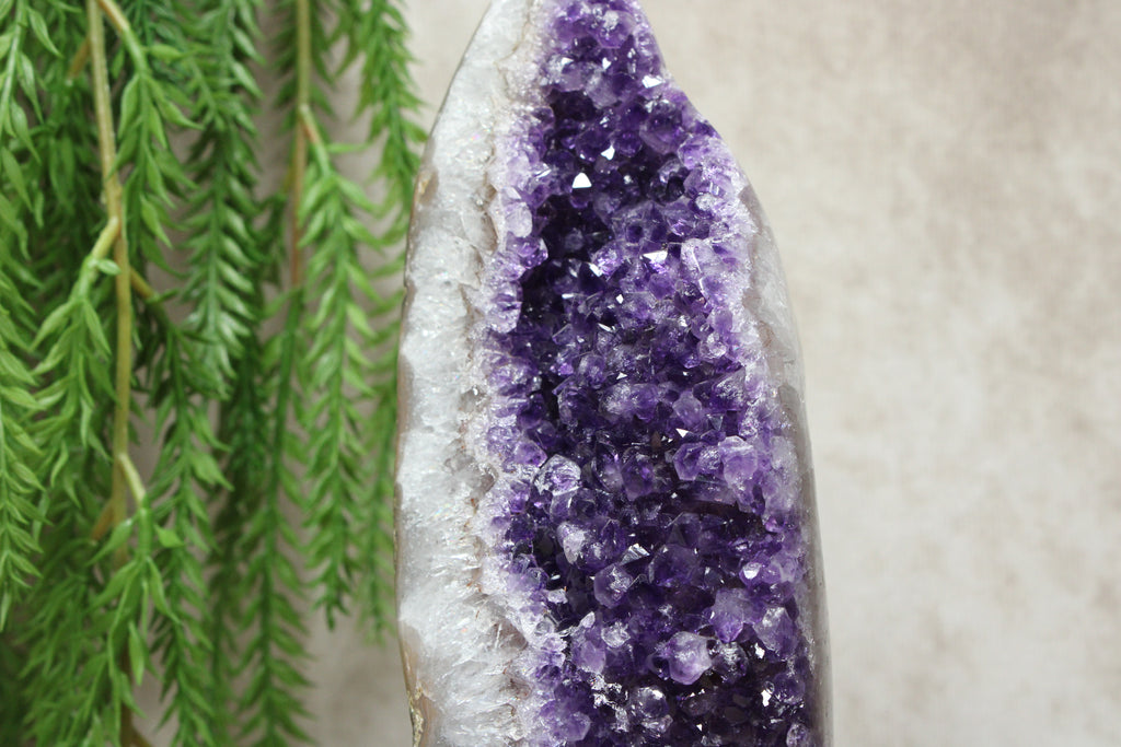 Amethist op standaard #0861