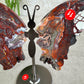 Vlinder crazy lace agaat #11