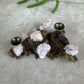 Bolhouder rozenkwarts hout