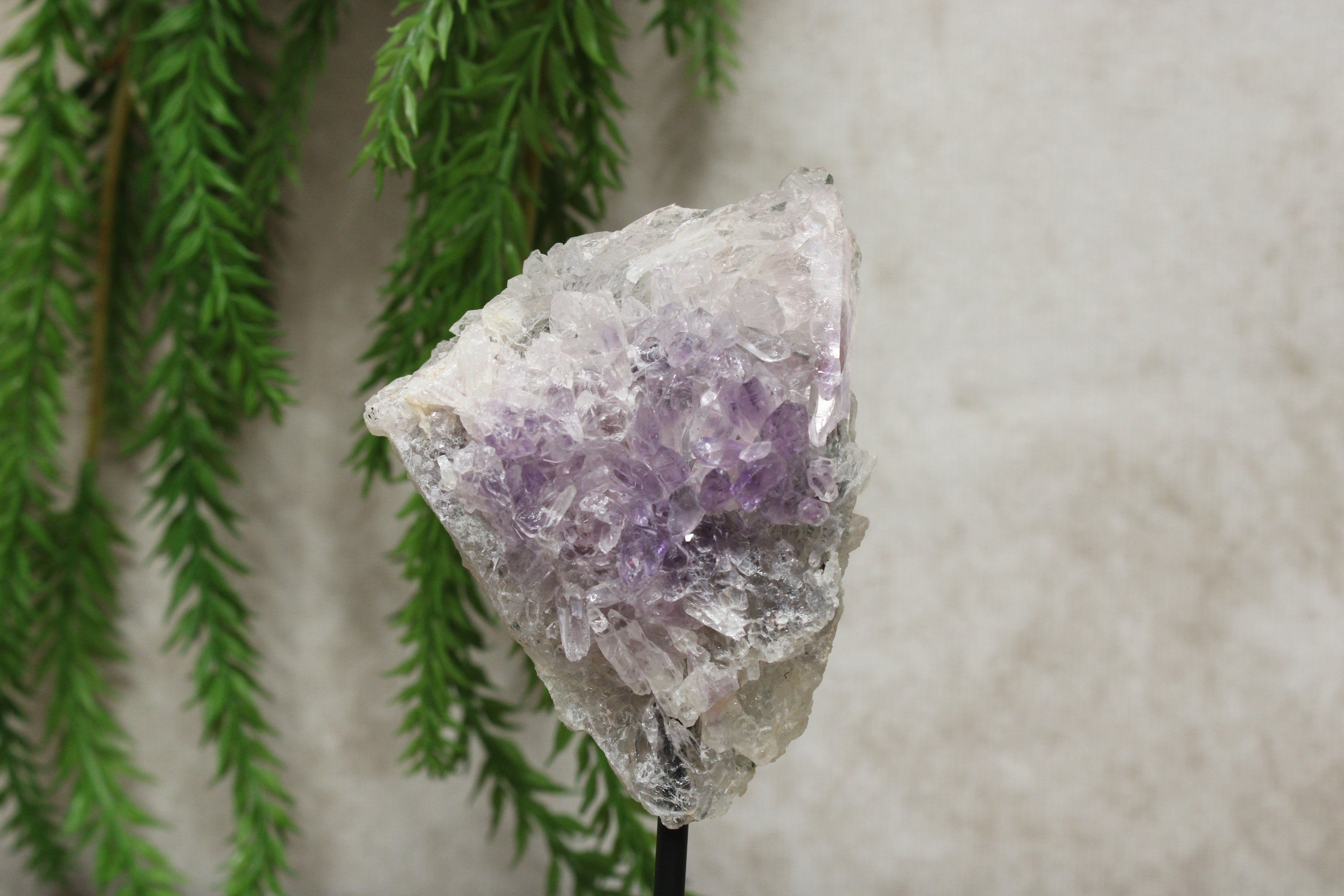 Flower amethist op standaard #1643