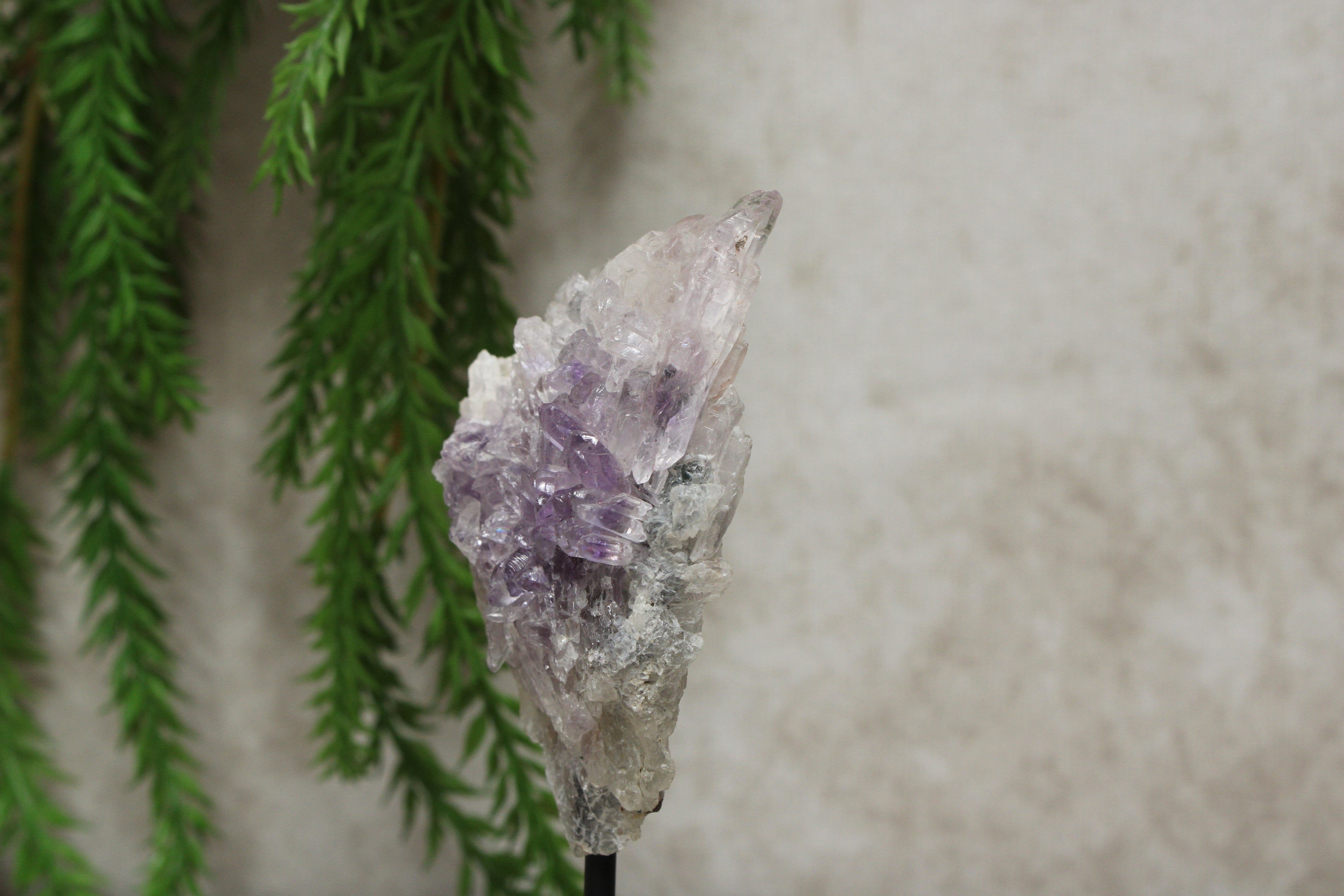 Flower amethist op standaard #1643