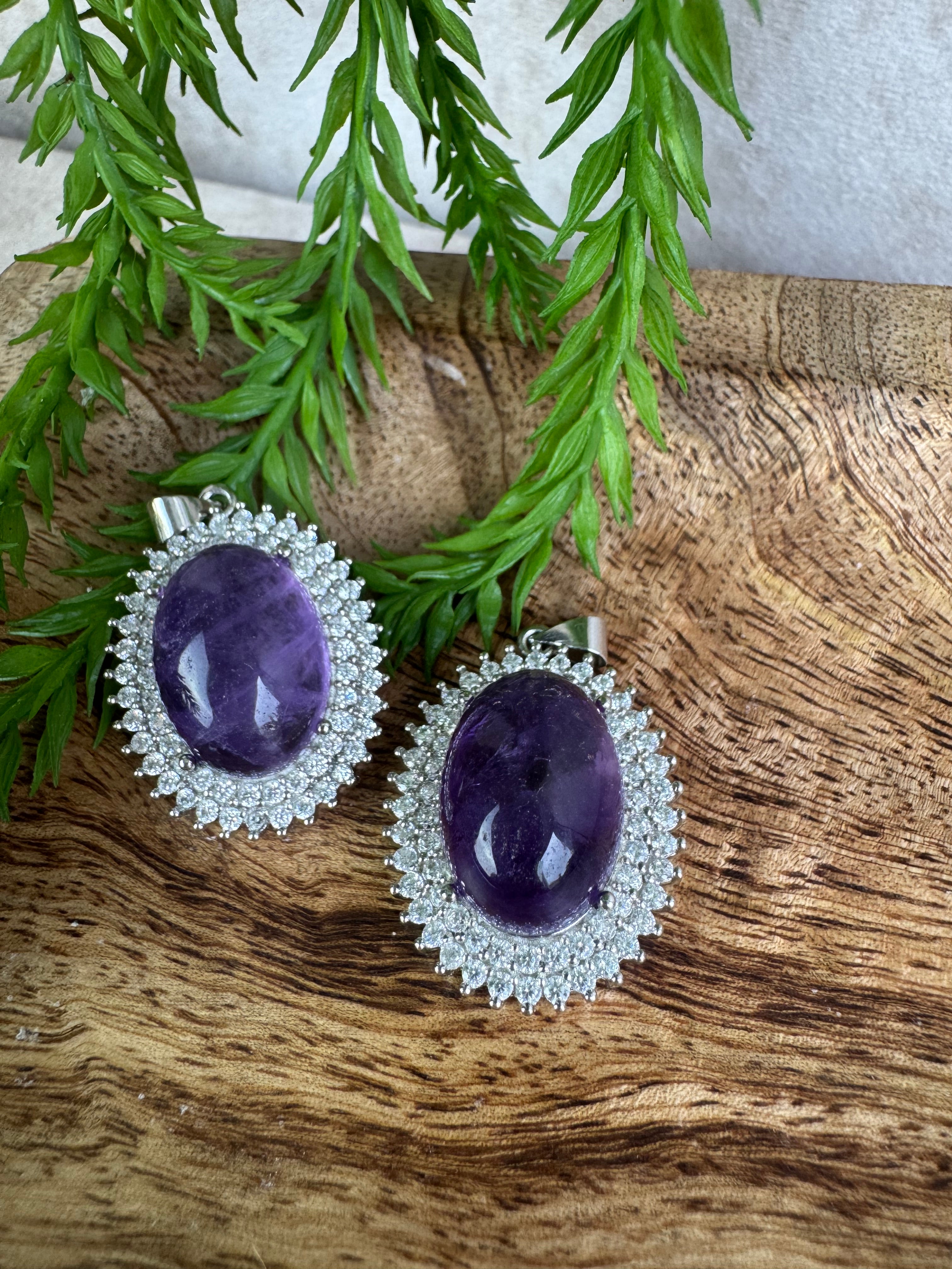 Amethist hangers