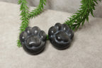 Pootje zilver obsidiaan