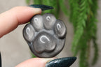 Pootje zilver obsidiaan