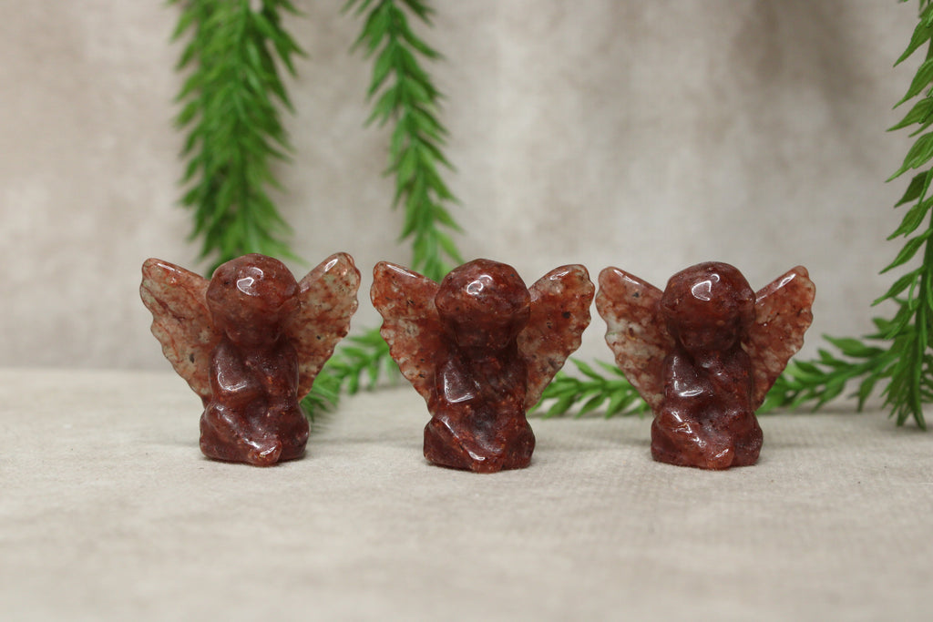 Mini engel Aardbeienkwarts