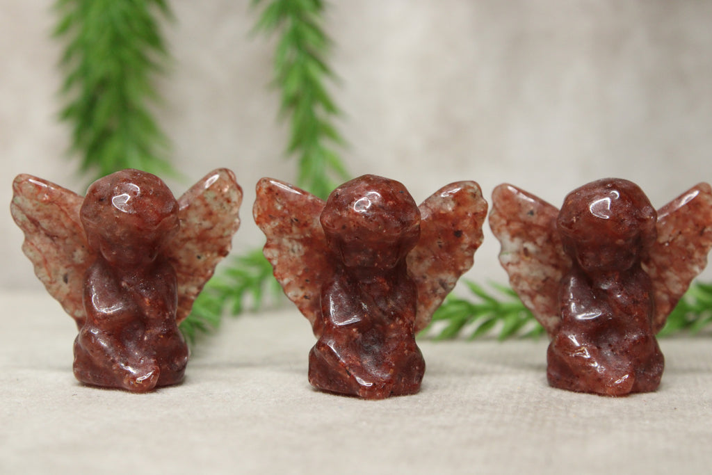 Mini engel Aardbeienkwarts