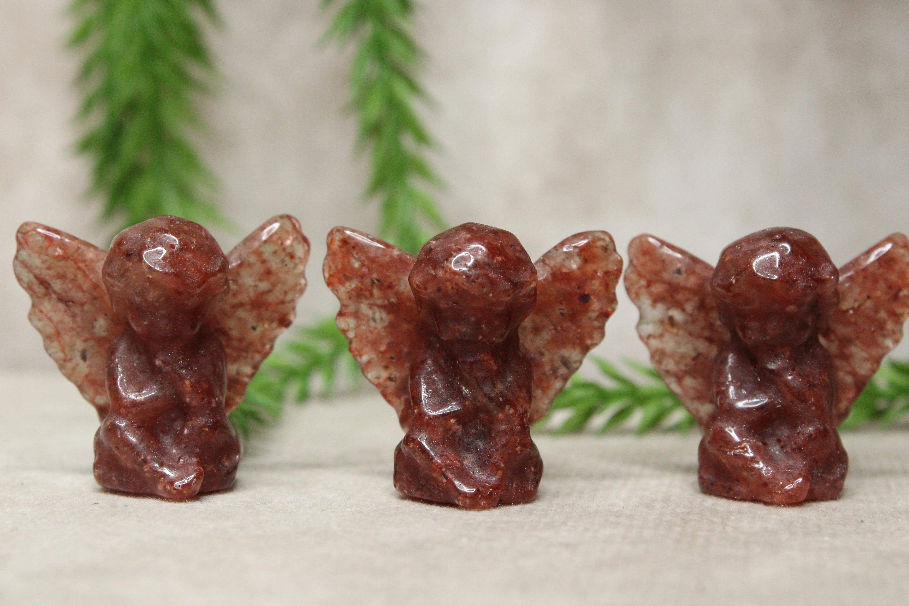 Mini engel Aardbeienkwarts