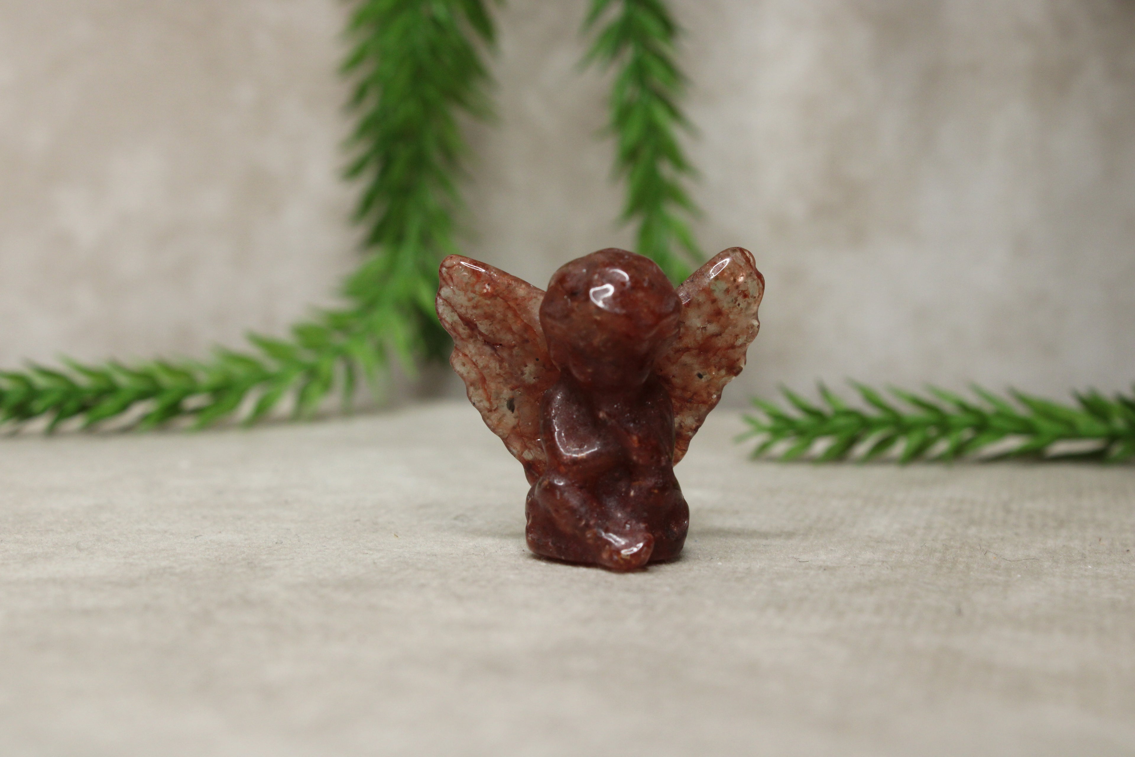 Mini engel Aardbeienkwarts