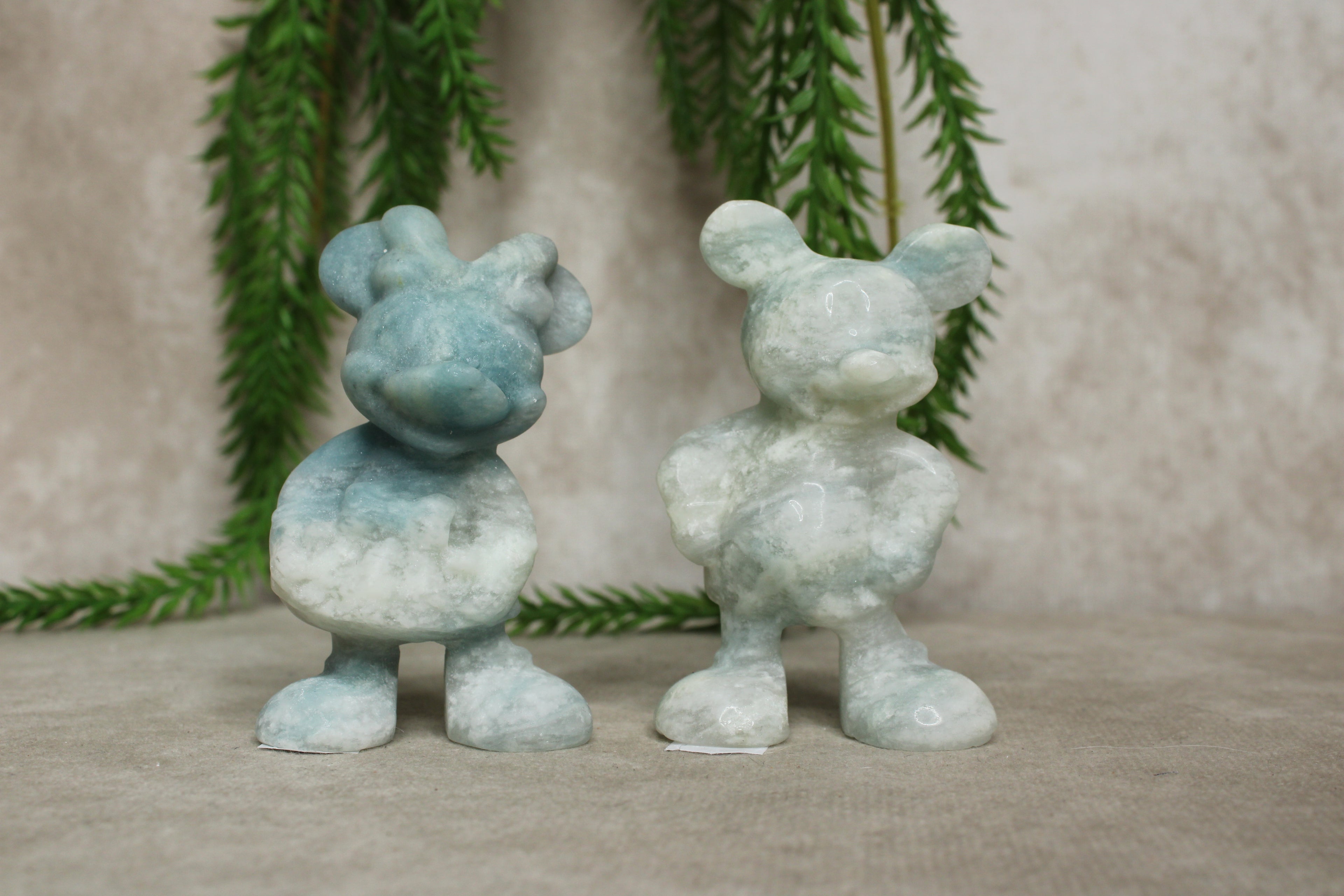 Micky en mini Caribian bleu calciet
