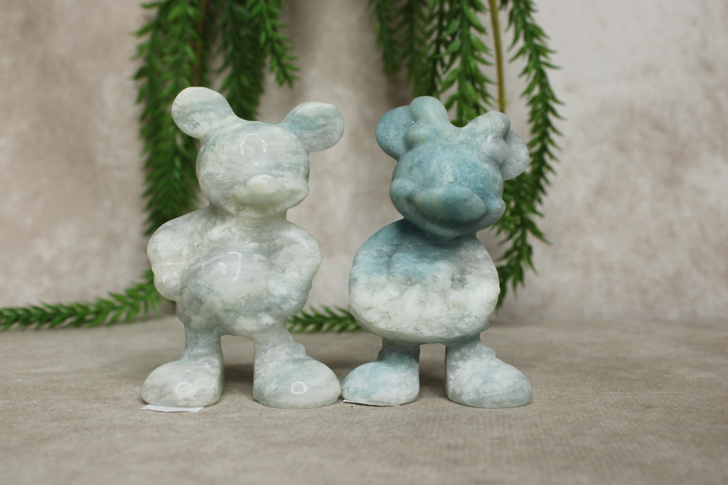 Micky en mini Caribian bleu calciet