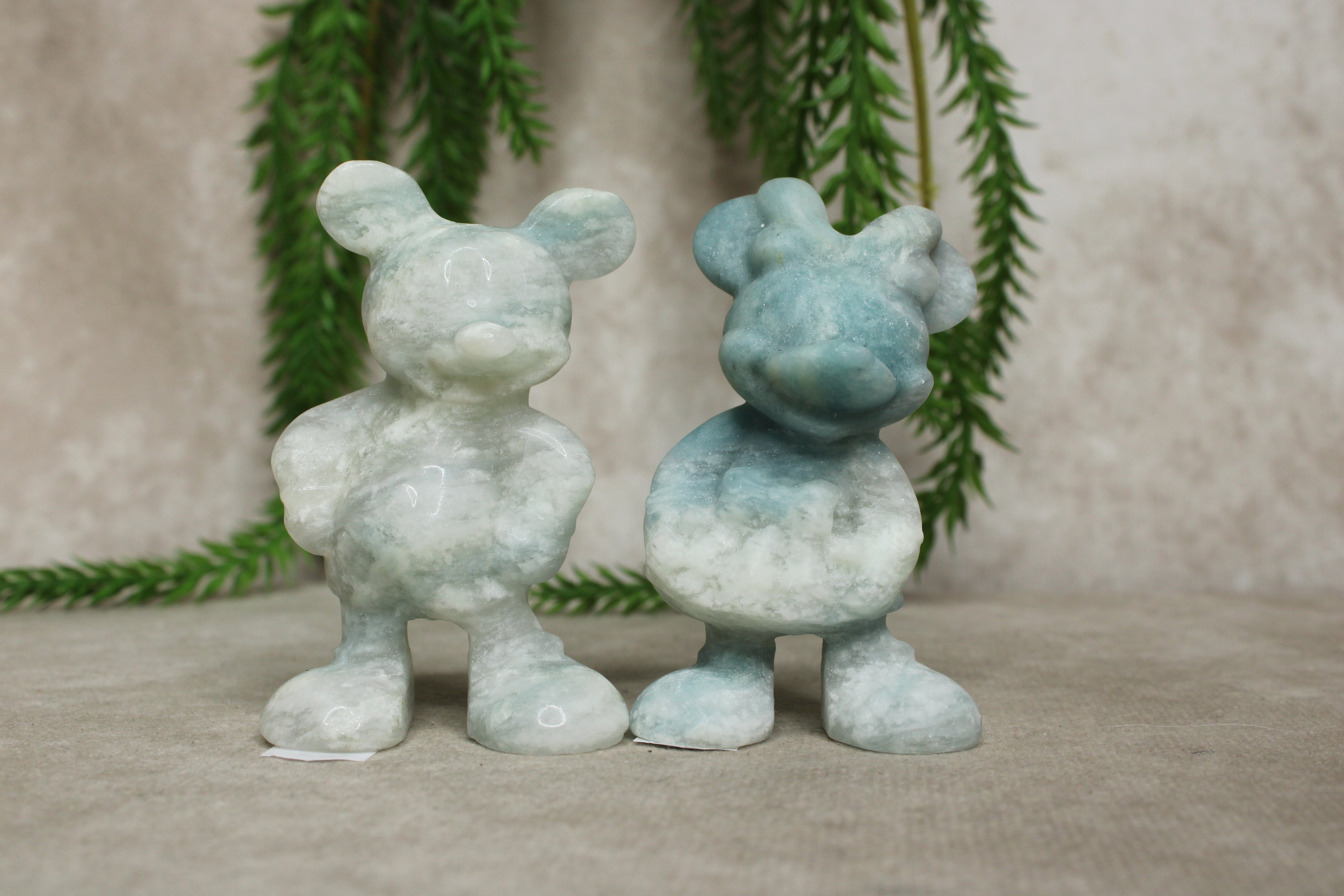 Micky en mini Caribian bleu calciet