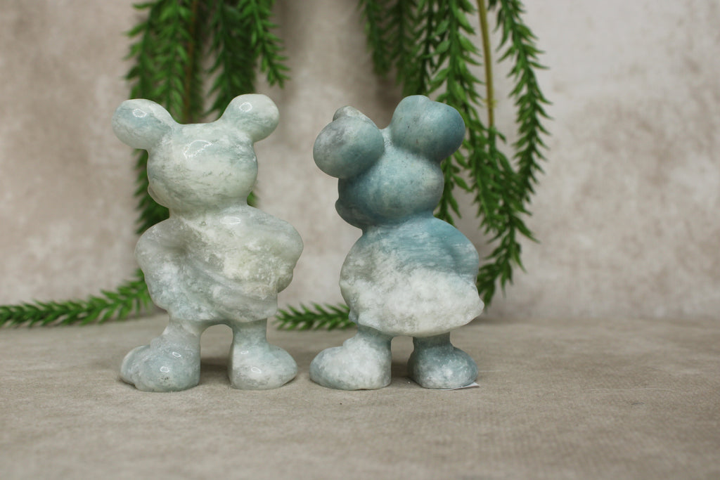 Micky en mini Caribian bleu calciet