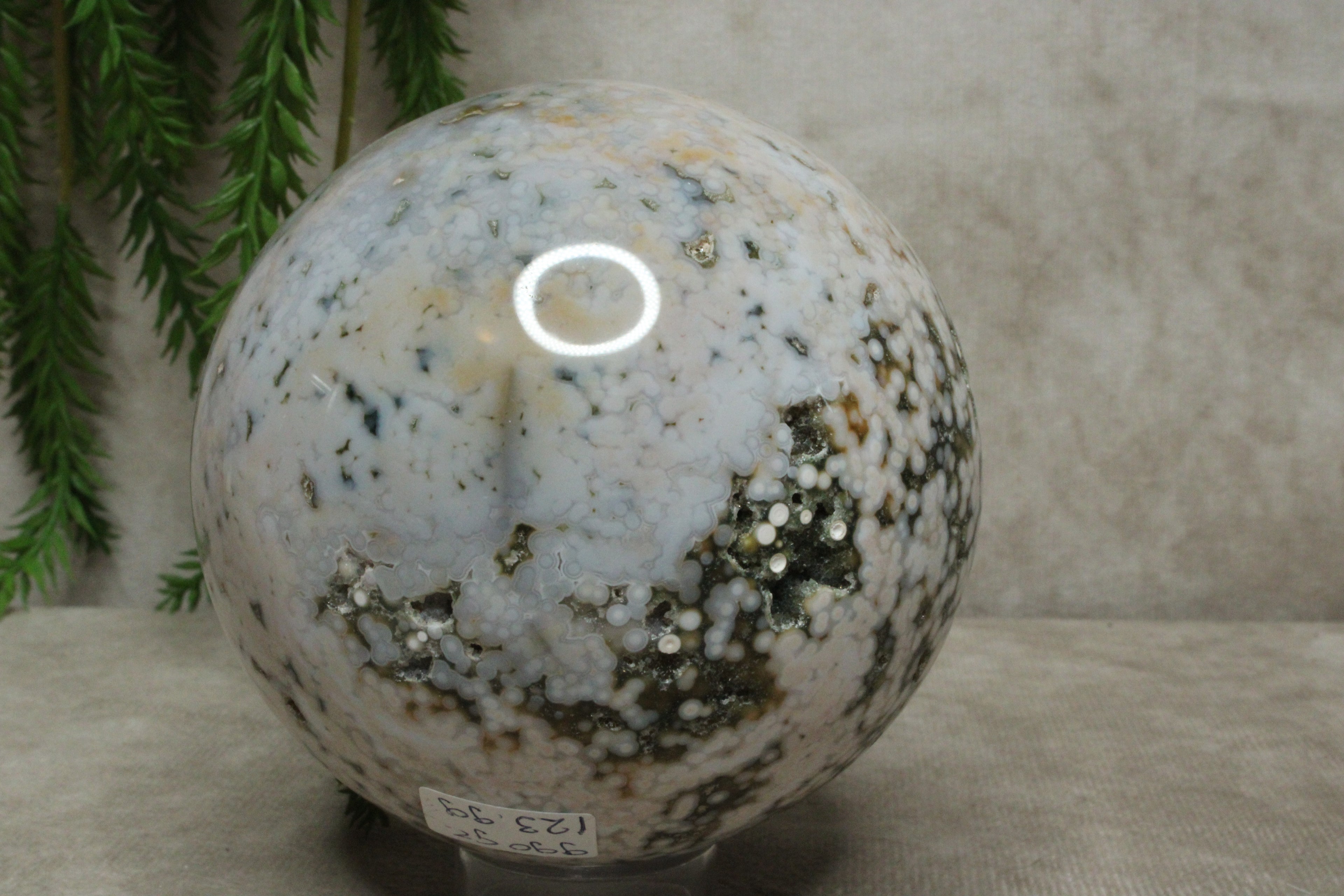 Oceaan jaspis bol  #0866