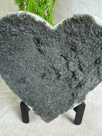 Black amethist hart #1511