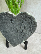 Black amethist hart #1511