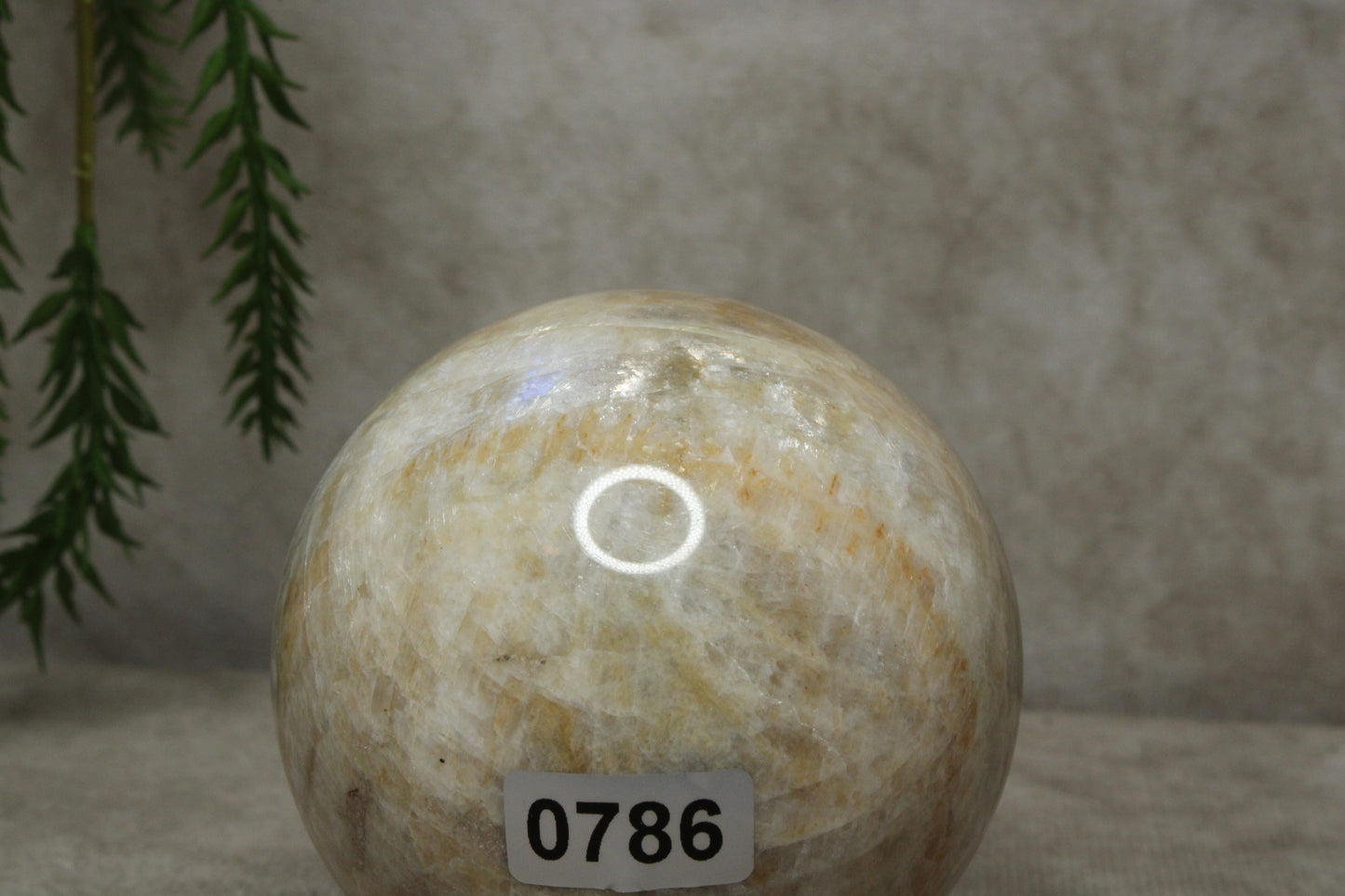 Maansteen bol #0786