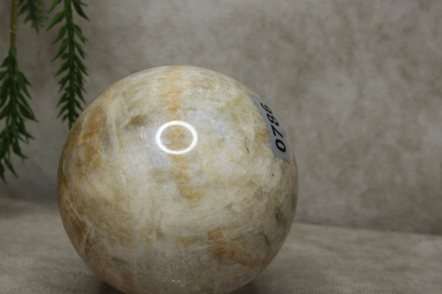 Maansteen bol #0786