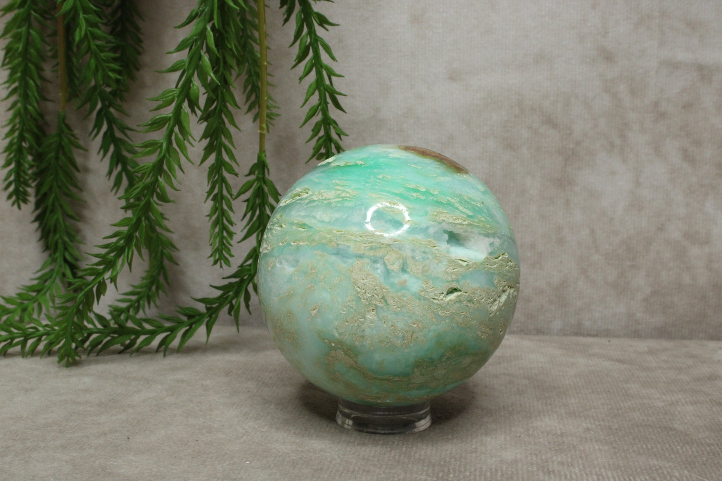 Chrysoprase bol Zeldzaam #1694